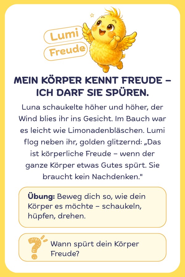 Gefühlskarte 7 aus „Luna und die Gefühlspuschel“